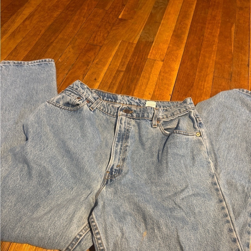 Levi's Blue Relaxed Fit Jeans size 14  Reg short